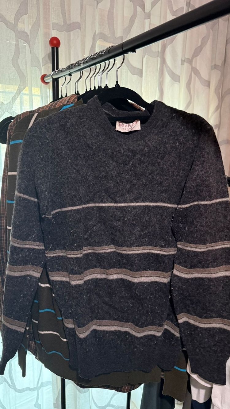 Striped Knit Sweater